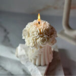 Rose Bouquet Candle - Image 3